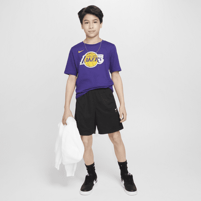 Los Angeles Lakers Essential Older Kids' (boys') Nike Nba Logo T-shirt 