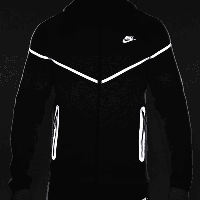 Chamarra de tejido Fleece de cierre completo para hombre Nike Tech Windrunner