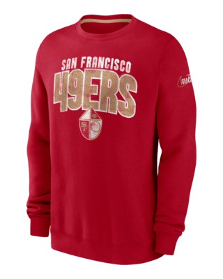 mitchell and ness 49ers crewneck