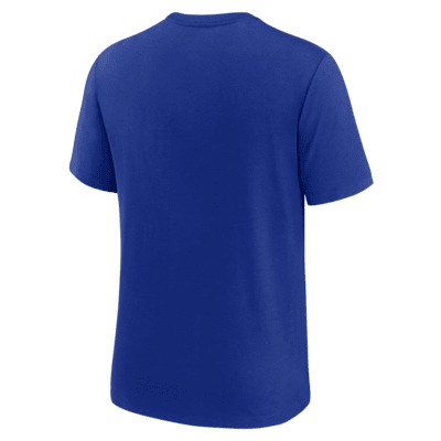 Nike Rewind (nfl New England Patriots) Ringer T-shirt in Blue