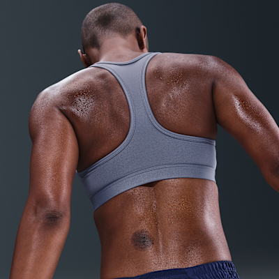 Bra deportivo con almohadillas para mujer Nike Swoosh Medium Support