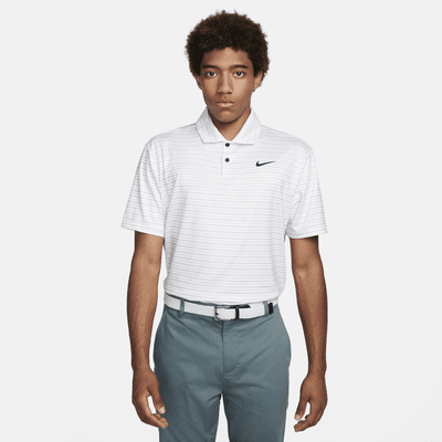 Polo de golf a rayas Dri-FIT para hombre Nike Tour