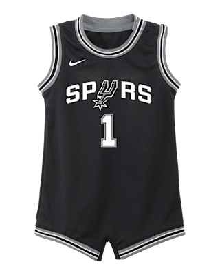 Детские  San Antonio Spurs Victor Wembanyama Icon Edition Baby Nike NBA Bodysuit