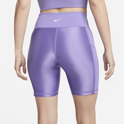 Shorts de ciclismo de 18 cm y tiro medio para mujer Nike Pro