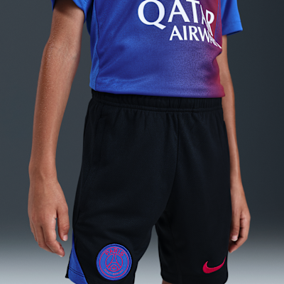 Short de foot en maille Nike Dri-FIT Total 90 Paris Saint-Germain Strike 3e tenue pour ado
