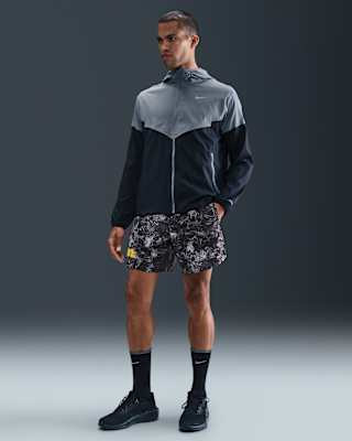 Мужские шорты Nike Stride Dri-FIT 7" Brief-Lined Printed Shorts для бега