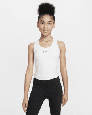 Подростковые  Nike One Fitted Big Kids' (Girls') Dri-FIT Tank