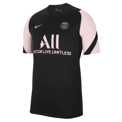 Paris Saint-Germain Strike Away Men's Nike Dri-FIT Short-Sleeve Soccer Top