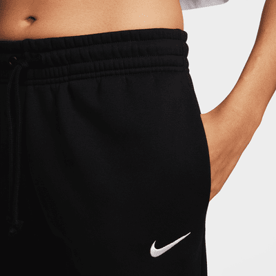 Nike Sportswear Phoenix Fleece Women's Mid-Rise Tracksuit Bottoms. Nike UK