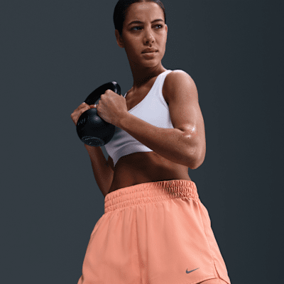 Nike One Women's Dri-FIT High-Waisted 8cm (approx.) 2-in-1 Shorts