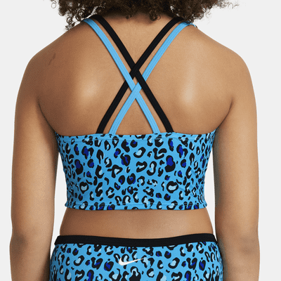 Nike Big Kids' (Girls') Spiderback Midkini Set