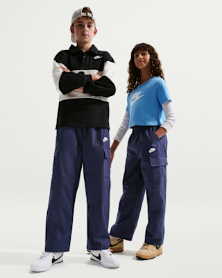 Детские  Nike Sportswear Club Big Kids' Woven Cargo Pants