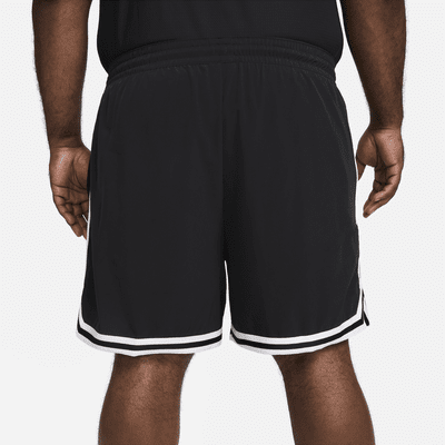 Shorts de básquetbol de tejido Woven UV Dri-FIT de 15 cm para hombre Nike DNA