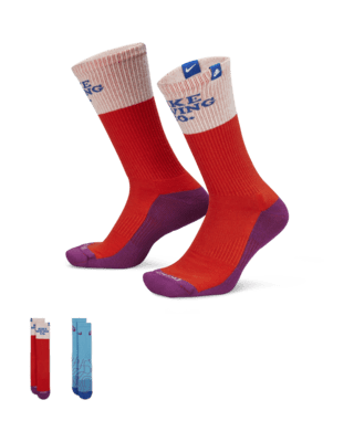 Unisex носки Nike Everyday Plus Cushioned Crew Socks (2 Pairs)