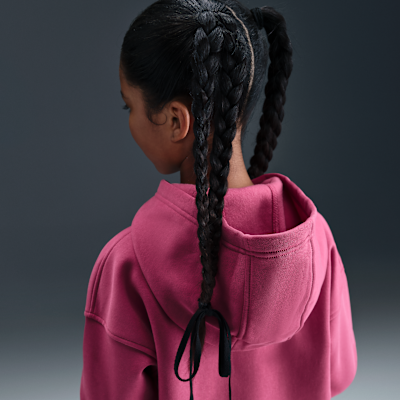 Nike Sportswear Club Fleece Big Kids' Oversized Full-Zip Hoodie