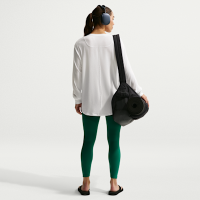 Playera de manga larga Dri-FIT para mujer Nike One Relaxed