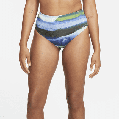 Calzón bikini sexy de cintura alta y doble vista para mujer Nike Adventure