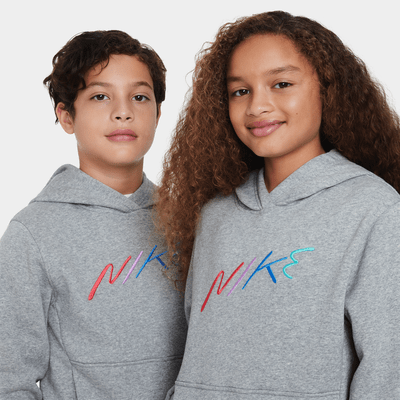 Nike Sportswear Club+ Big Kids' Pullover Hoodie. Nike.com