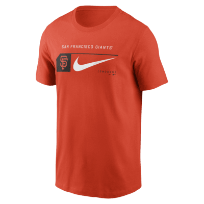 San Francisco Giants Team Swoosh Lockup Men's Nike MLB T-Shirt