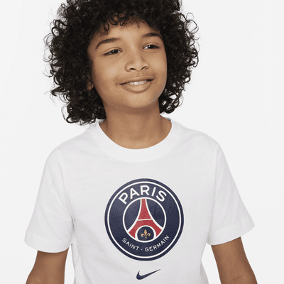Paris Saint-Germain Crest Older Kids' Nike T-Shirt. Nike RO
