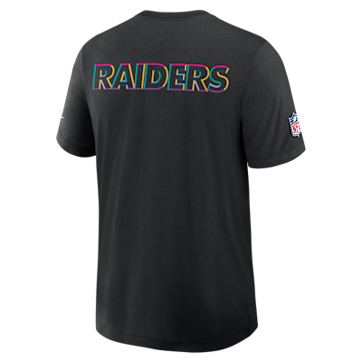 Playera Nike Dri-FIT de la NFL para hombre Las Vegas Raiders Crucial Catch