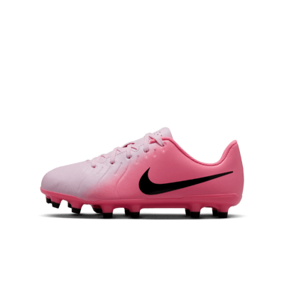 รองเท้าสตั๊ดฟุตบอลไม่หุ้มข้อเด็กเล็ก/เด็กโต MG Nike Jr. Tiempo Legend 10 Club