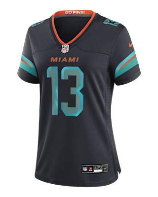 Женские джерси Dan Marino Miami Dolphins Rivalries Collection Women’s Nike NFL Game Jersey