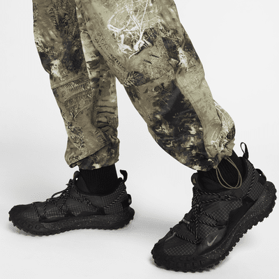 Generisch Kerstpak - broek set met volledige print voor heren, wit, M