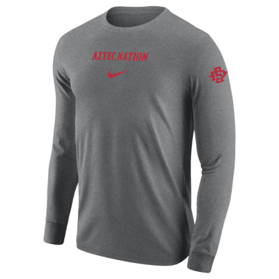San Diego State Men's Nike College Long-Sleeve T-Shirt. Nike.com