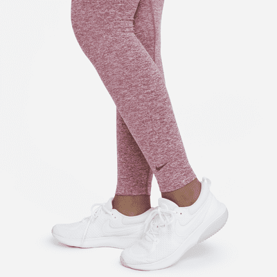 Nike Dri-FIT One Luxe Big Kids' (Girls') High-Rise Leggings (Extended Size)