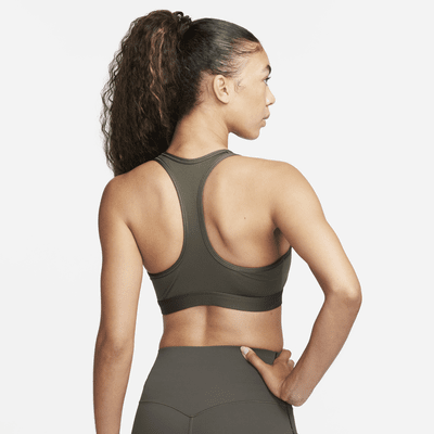 Bra deportivo con almohadillas para mujer Nike Swoosh Medium Support