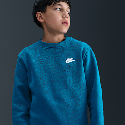 Nike Sportswear Club Fleece Big Kids' Sweatshirt
