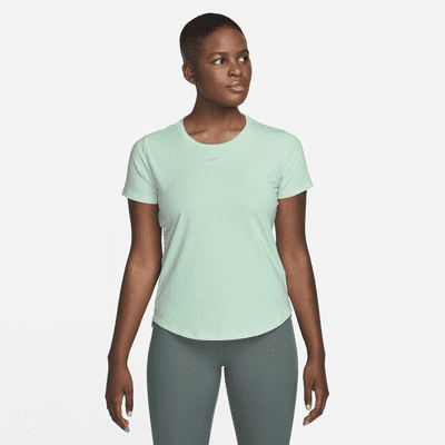 Haut à manches courtes et coupe standard Nike Dri-FIT UV One Luxe pour femme