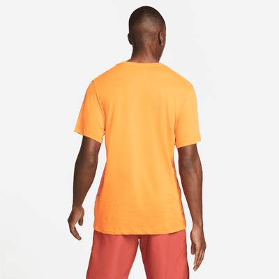 orange nike training top