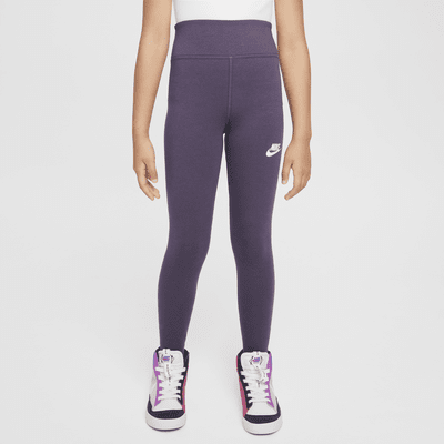 Leggings de cintura subida Nike Sportswear Classic para rapariga