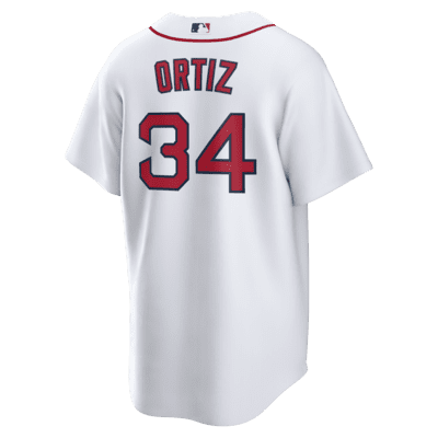 MLB Boston Red Sox (David Ortiz) Men's Replica Baseball Jersey