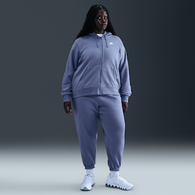 Nike Sportswear Club Fleece Women's Full-Zip Hoodie (Plus Size)