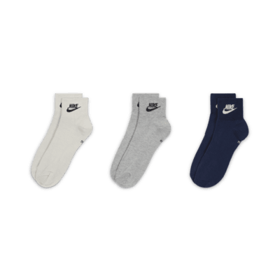 Nike Everyday Essential Calcetines hasta el tobillo (3 pares)