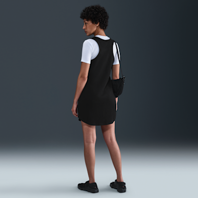 Vestido de tirantes con diseño tipo waffle para mujer Nike Sportswear Chill Knit