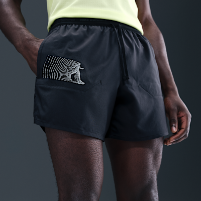 Shorts de correr Dri-FIT de 13 cm con forro de ropa interior para hombre Nike Stride