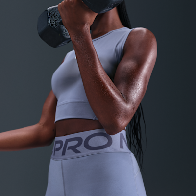 Nike Pro Sculpt-cykelshorts med høj talje til kvinder (7,6 cm)