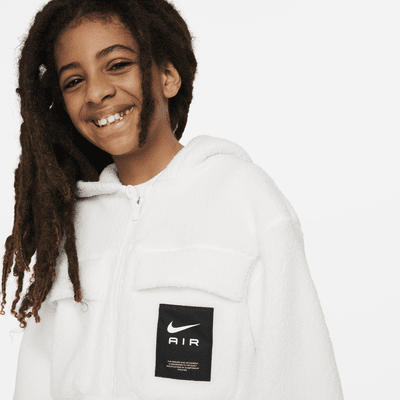Nike Therma-FIT Big Kids' Full-Zip Hoodie