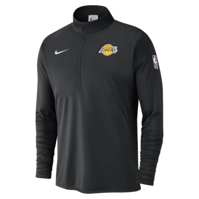 Los Angeles Lakers Men's Nike NBA 1/2-Zip Long-Sleeve Top