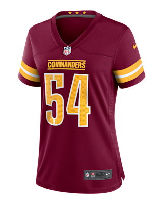 Женские джерси Bobby Wagner Washington Commanders Nike NFL Game Football Jersey для футбола