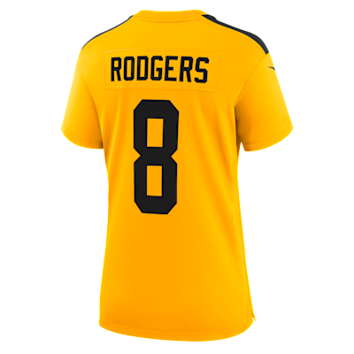 Jersey Nike de la NFL Game para mujer Aaron Rodgers Pittsburgh Steelers