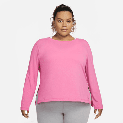 Nike Yoga Dri-FIT Women's Long-Sleeve Top (Plus Size)