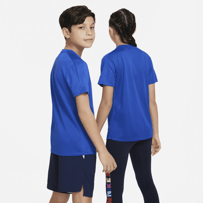 Nike Dri-FIT Trophy Older Kids' Graphic Short-Sleeve Training Top