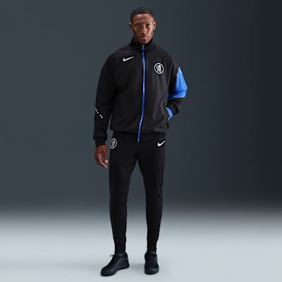 Chelsea F.C. Strike Third Men's Nike Dri-FIT Total 90 Football Anthem Jacket