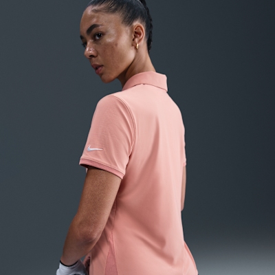Polo de golf de manga corta Dri-FIT para mujer Nike Victory
