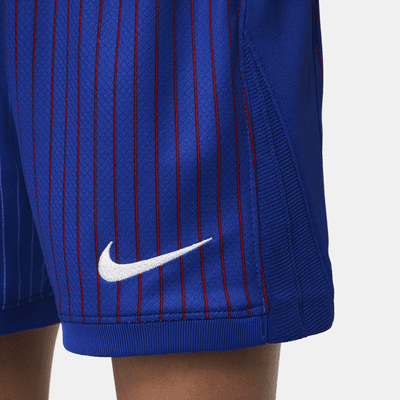 Conjunto de três peças de futebol de réplica Nike do equipamento alternativo Stadium FFF 2024/25 para criança